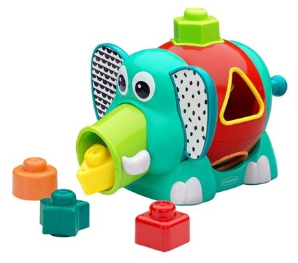 INFANTINO 306912 SORTER Z KLOCKAMI SŁOŃ INFANTINO 306912 SORTER Z KLOCKAMI SŁOŃ