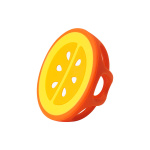 INFANTINO 315305 SILIKONOWY GRYZACZEK POMARAŃCZA