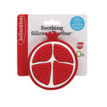 INFANTINO 315306 SILIKONOWY GRYZACZEK GRANAT