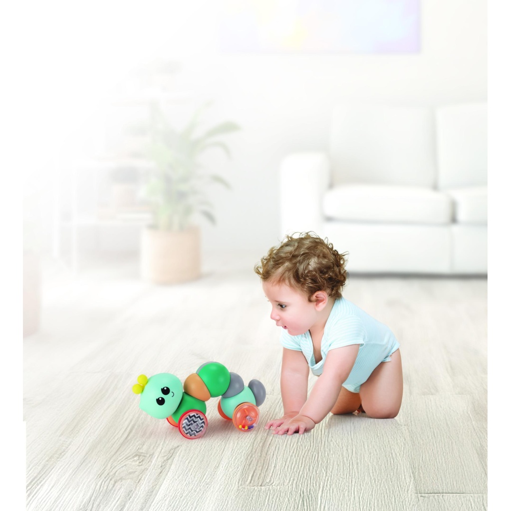 INFANTINO 315437 GĄSIENICZKA NA KÓŁKACH MIĘTOWA