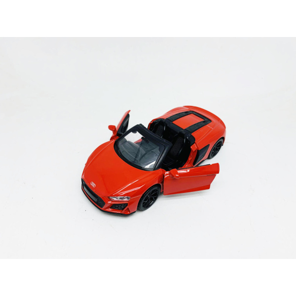 MSZ 1/32 AUDI R8 SPYDER CZERWONY (ŚWIATŁO+DŹWIĘK)