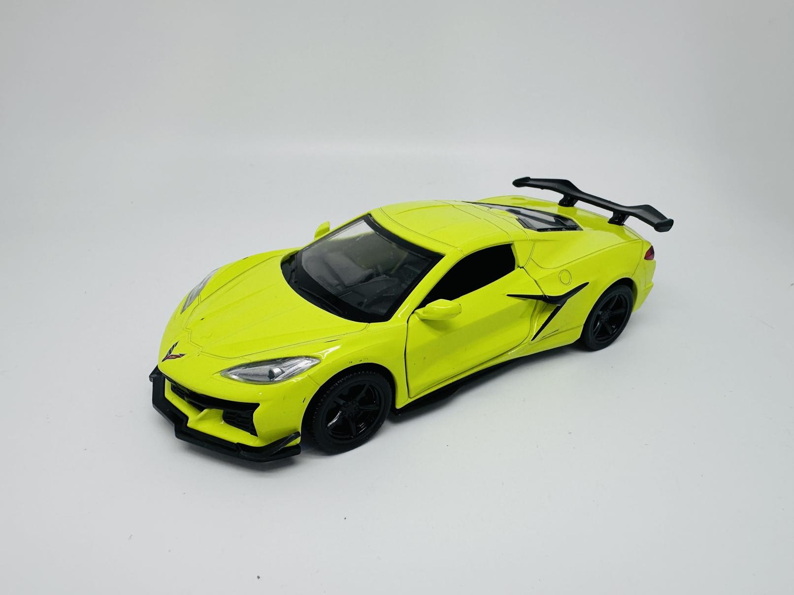 MSZ 1/32 CHEVROLET CORVETTE C8 ŻÓŁTY (ŚW+DŹWIĘK) MSZ 1/32 CHEVROLET CORVETTE C8 ŻÓŁTY (ŚW+DŹWIĘK)