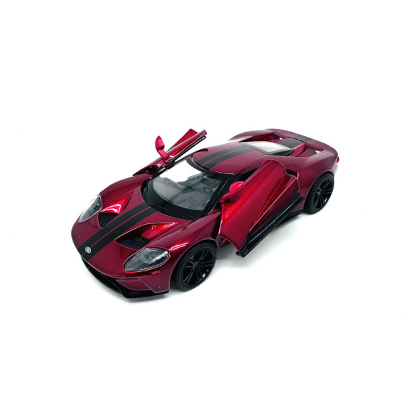 MSZ 1/32 FORD GT 2017 CZERWONY (ŚWIATŁO+DŹWIĘK)