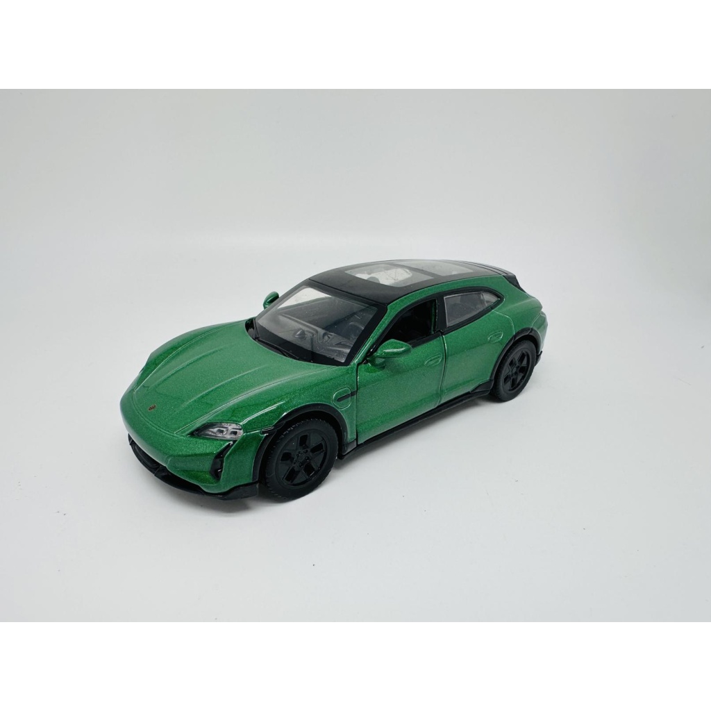 MSZ 1/36 PORSCHE TAYCAN TURBO S ZIELONY(ŚW+DŹWIĘK)