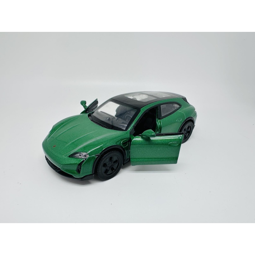 MSZ 1/36 PORSCHE TAYCAN TURBO S ZIELONY(ŚW+DŹWIĘK)