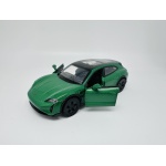 MSZ 1/36 PORSCHE TAYCAN TURBO S ZIELONY(ŚW+DŹWIĘK)