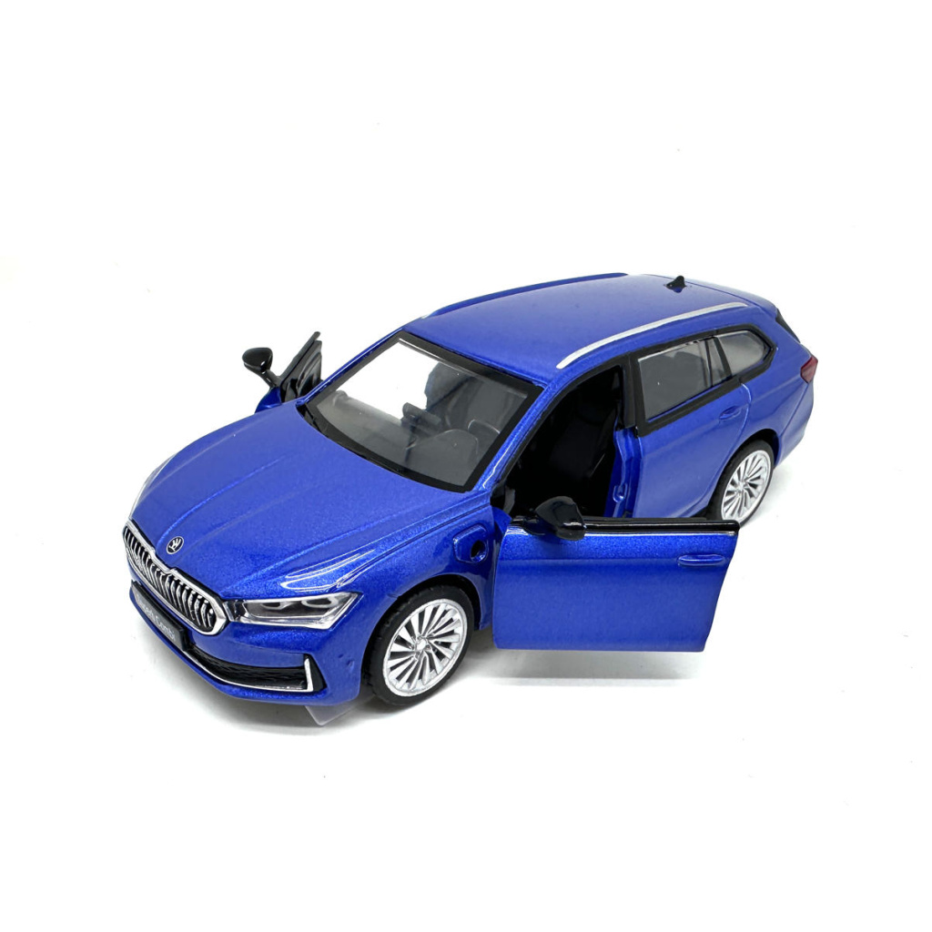 MSZ (ELEKTR.) 1/35 SKODA SUPERB COMBI IV NIEBIESKI