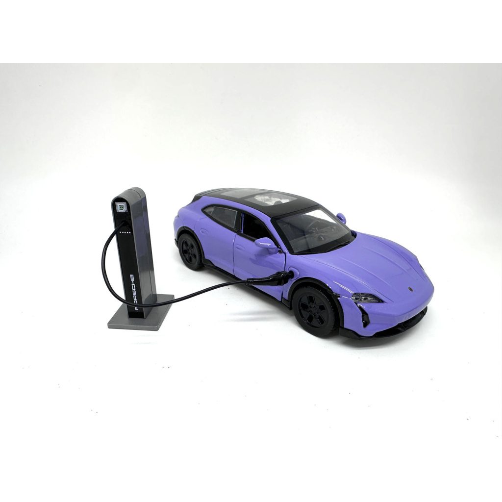 MSZ (ELEKTR.) 1/36 PORSCHE TAYCAN TURBO S FIOLET.