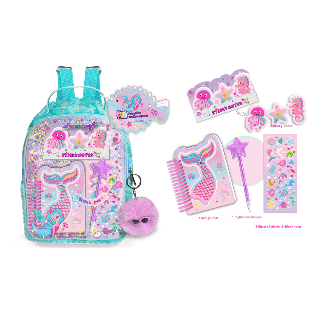 PECOWARE B002MD PRZYBORY SZKOLNE W PLECACZ.SYRENKA