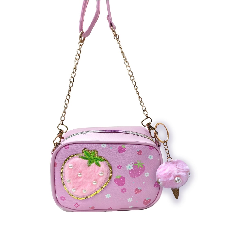 PECOWARE B005SR TOREBECZKA NA ŁAŃCUSZKU TRUSKAWKA